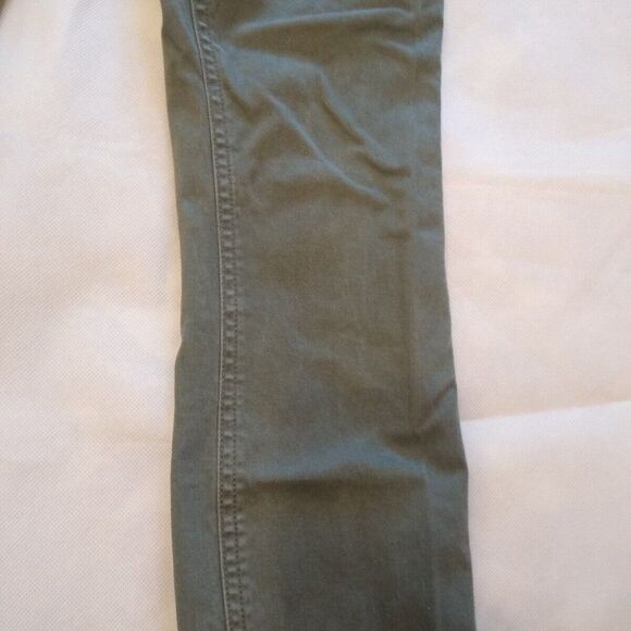 Ann Taylor Loft Straight Leg Girls (Unisex) Green Pants Size 00P - Picture 6 of 6
